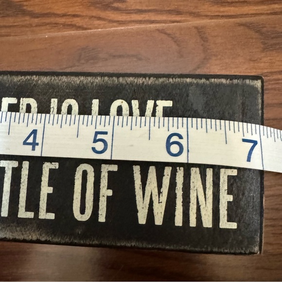NWT! Box Sign Love…Wine! - Picture 3 of 5